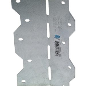 Simpson Strong-Tie 3.3 in. W X 6.4 in. L Galvanized Steel L-Angle