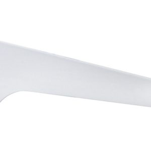 Knape & Vogt White Steel Regular Duty Bracket 16 Ga. 6 in. L 160 lb