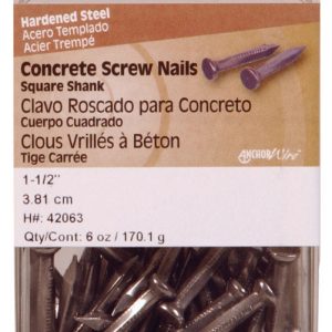 Hillman 1-1/2 in. Concrete Steel Nail Flat Head