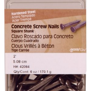 Hillman 2 in. Concrete Steel Nail Flat Head 6 lb