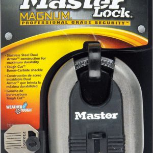 Master Lock 3-3/8 in. H X 1-3/16 in. W X 2-5/16 in. L Steel Ball Bearing Locking Shrouded Padlock