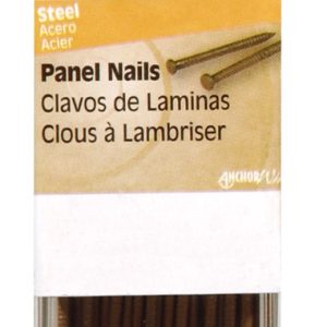 Hillman 1 in. Panel Steel Nail Large Head