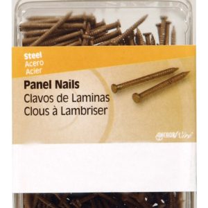 Hillman 1 in. Panel Steel Nail Flat Head