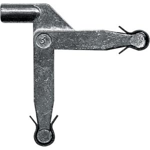 Prime-Line Black Steel 1/5 in. W X 1/5 in. L Window Frame Fasteners 1 pk