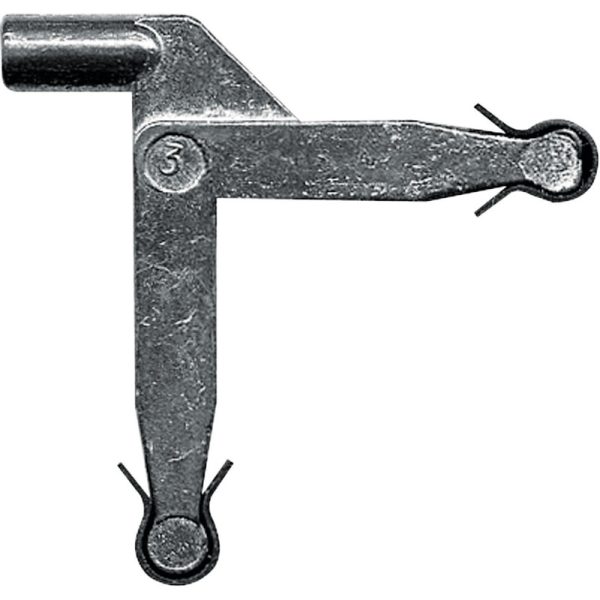Prime-Line Black Steel 1/5 in. W X 1/5 in. L Window Frame Fasteners 1 pk