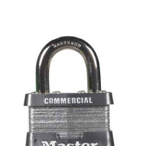 Master Lock 1-5/16 in. H X 1-3/4 in. W Laminated Steel 4-Pin Cylinder Padlock Keyed Alike