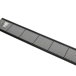 Amerimax 6 in. W X 36 in. L Black Plastic Gutter Guard