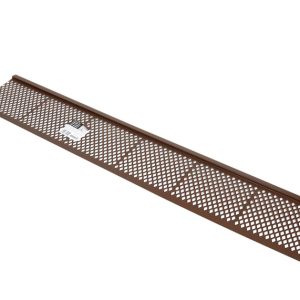 Amerimax 6 in. W X 36 in. L Brown Plastic Gutter Guard