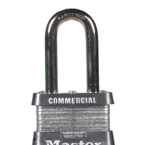 Master Lock 1-5/16 in. H X 1-5/8 in. W X 1-9/16 in. L Steel Double Locking Padlock Keyed Alike