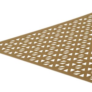 Boltmaster 0.02 in. X 24 in. W X 36 in. L Anodized Aluminum Union Jack Sheet Metal