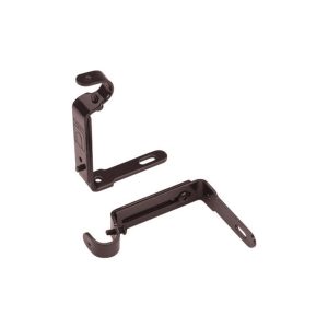 Umbra Bronze Bronze Curtain Rod Bracket 3 in. L X 4.25 in. L