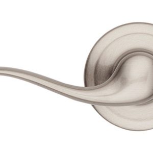 Kwikset Tustin Satin Nickel Passage Lockset 1-3/4 in.