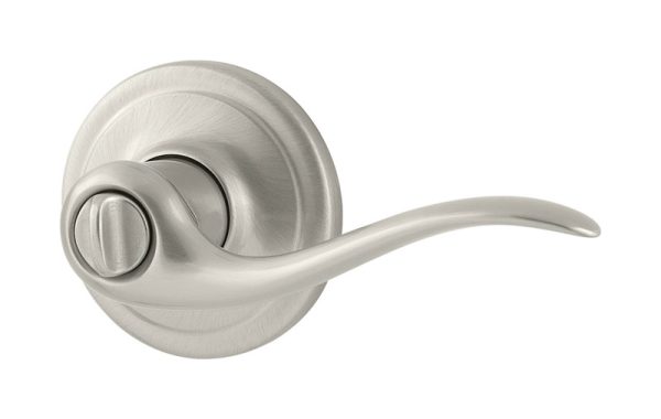 Kwikset Tustin Satin Nickel Privacy Lockset 1-3/4 in.