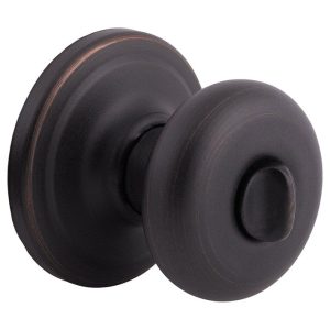 Kwikset Juno Venetian Bronze Privacy Lockset 1-3/4 in.