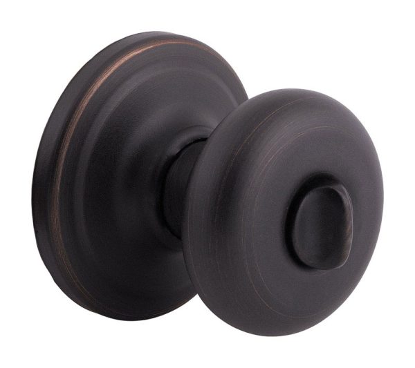 Kwikset Juno Venetian Bronze Privacy Lockset 1-3/4 in.