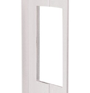 Prime-Line 8.438 in. H X 6 in. L Silver Extruded Aluminum Door Lock Guards