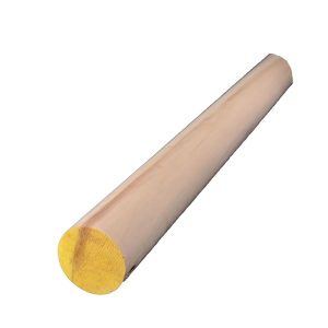 Alexandria Moulding Round Ramin Hardwood Dowel 2 in. D X 48 in. L 1 pk Yellow