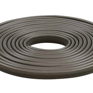 M-D Brown Vinyl Gasket Weatherstrip For Doors and Windows 17 ft. L X 1/2 in.