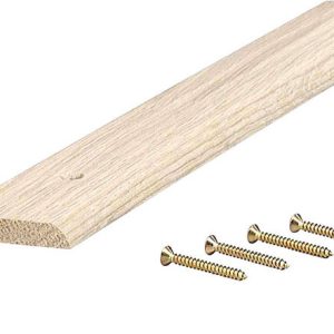 M-D 0.3125 in. H X 1.75 in. W X 36 in. L Natural Hardwood Flat Top Threshold Oak