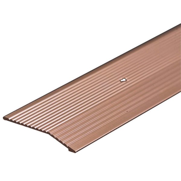 M-D 0.19 in. H X 36 in. L Pewter Silver Aluminum Carpet Trim