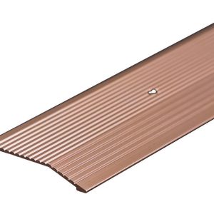 M-D 0.19 in. H X 72 in. L Anodized Pewter Silver Aluminum Carpet Trim