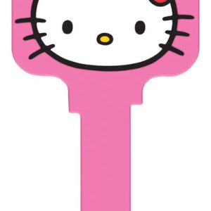 Hillman Hello Kitty House Key Blank 66/97 KW1/KW10 Single For Kwikset and Titan Locks