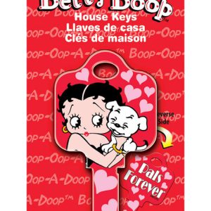 Hillman Betty Boop Pals Forever House/Office Key Blank 68 SC1 Single For Schlage Locks
