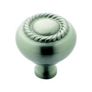Amerock Allison Round Cabinet Knob 1-1/4 in. D 1-1/4 in. Satin Nickel 1 pk