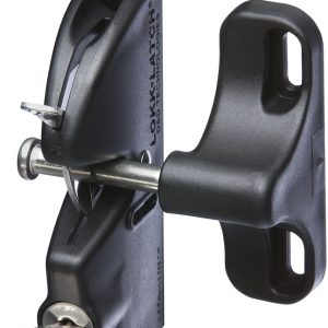 National Hardware 4.56 in. L Polymer/Stainless Steel Automatic Gate Latch