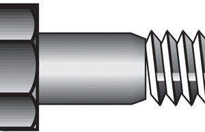 Hillman 5/16 in. D X 1 in. L Heat Treated Steel Hex Head Cap Screw 100 pk