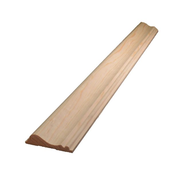 Alexandria Moulding 11/16 in. H X 8 ft. L Unfinished Natural Pine Molding