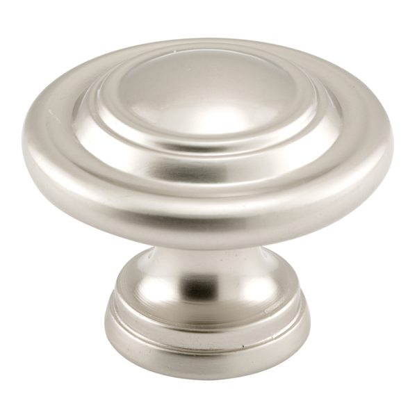 Prime-Line Satin Silver Metal Bi-Fold Door Knob 1 pk