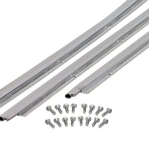 M-D Silver Aluminum/Vinyl Weatherstrip For Door Jambs