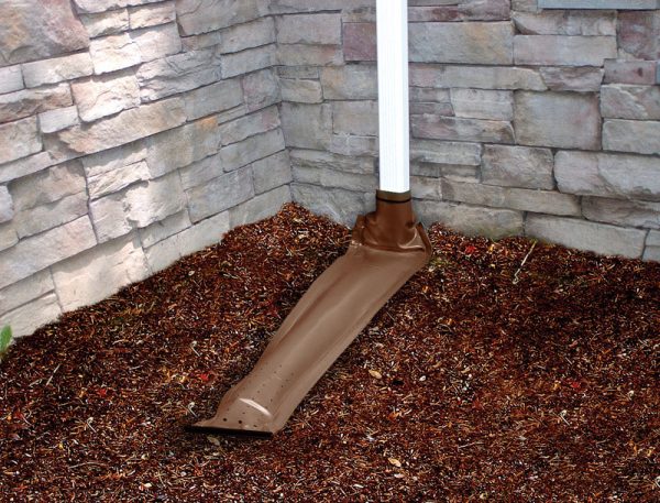 Frost King Drain Away 0.1 in. H X 8.5 in. W X 48 in. L Brown Plastic Automatic Drain Away