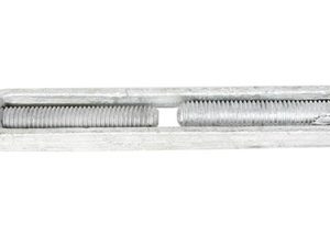 Baron Galvanized Steel Turnbuckle 1200 lb. cap.