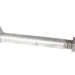 Baron 3/8 in. X 4-1/4 in. L Hot Dipped Galvanized Steel Eyebolt Nut Included