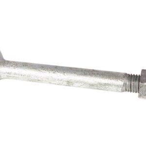 Baron 1/2 in. X 2 in. L Hot Dipped Galvanized Steel Eyebolt Nut Included