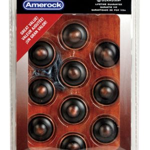 Amerock Allison Value Round Cabinet Knob 1-3/16 in. D 1-1/16 in. Oil Rubbed Bronze 10 pk