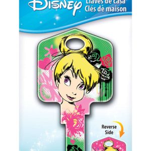 Hillman Disney Fairy House Key Blank 66/97 KW1/KW10 Single For Kwikset and Titan Locks
