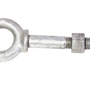 Baron 3/8 in. X 4-1/2 in. L Hot Dipped Galvanized Steel Shoulder Eyebolt Nut Included