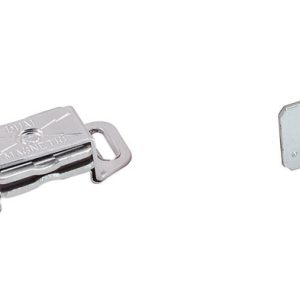 Amerock 1 in. W X 2-3/16 in. D Aluminum Single Magnetic Catch