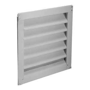 Air Vent 18 in. W X 24 in. L White Aluminum Wall Louver