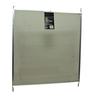 M-D Mill Silver Aluminum Door Grille 1 pc