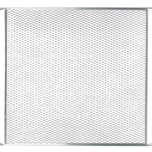 M-D Satin Silver Aluminum Door Grille 1 pc