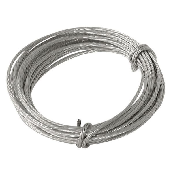 Ook White Mirror Hanging Cord 20 lb 1 pk