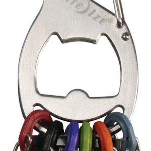 Nite Ize S-Binder 2.1 in. D Stainless Steel Silver Rack Key Chain
