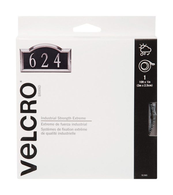 Velcro Hook and Loop Fastener 120 in. L 1 pk