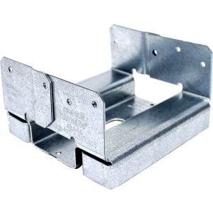 Simpson Strong-Tie ZMax 3.13 in. H X 5.5 in. W 14 Ga. Galvanized Steel Post Base
