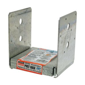 Simpson Strong-Tie ZMax 3.13 in. H X 5.5 in. W 12 Ga. Galvanized Steel Post Base