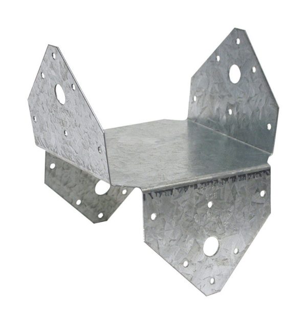 Simpson Strong-Tie ZMax 6.75 in. H X 5.5 in. W 18 Ga. Steel Post Base